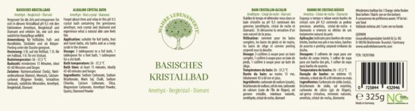 Bain de Cristal Alcalin - Flacon de 325 grammes. – Image 3